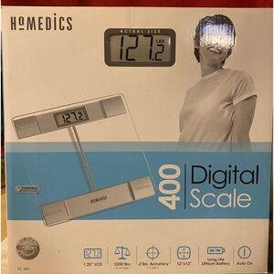 Homedics digital battery operated scale
